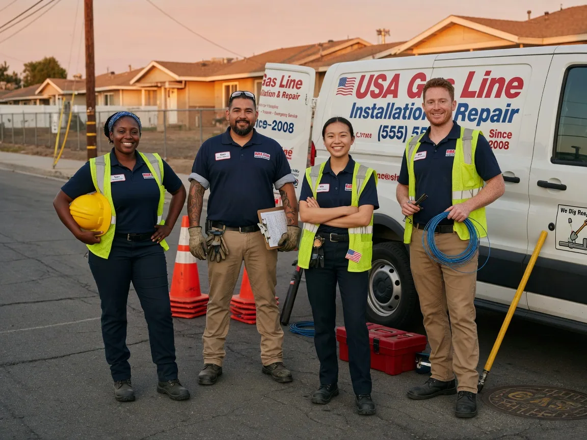 Gas Line Installation company in Marlow, OK